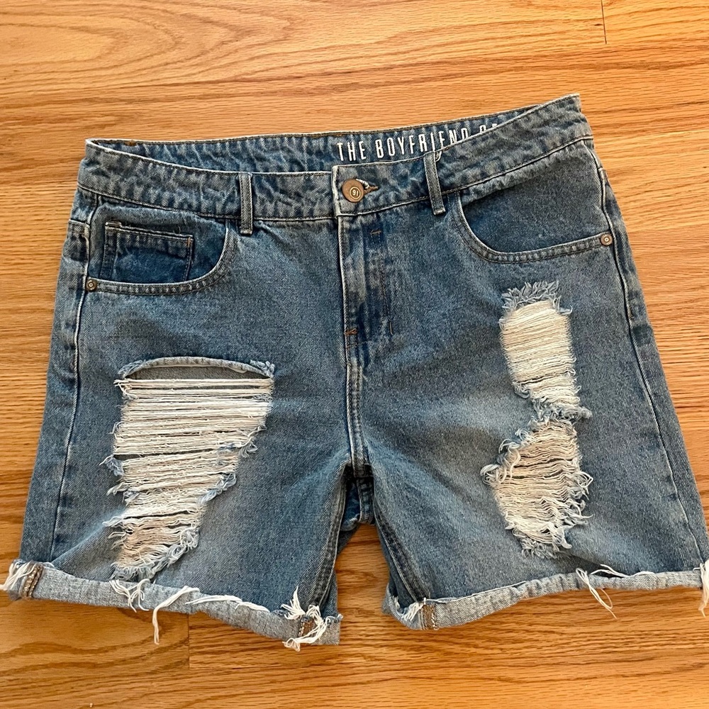 Cotton On Denim Bermuda Shorts